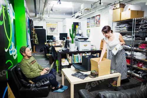 Preview: Design Studio stock room