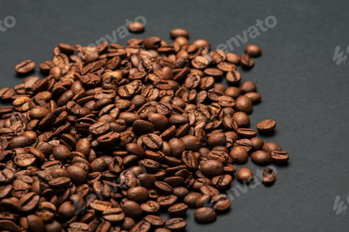 Preview: Coffee beans on a grey surface