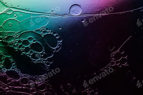 Preview: dark abstract background, neon colors light and liquid