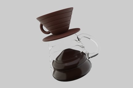Preview: Coffee pour over carafe set