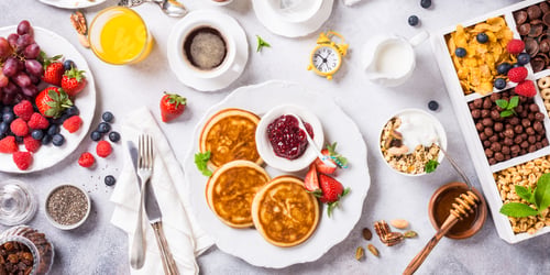 Preview: Assorted healthy breakfast