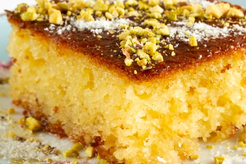 Preview: Homemade traditional Turkish dessert Revani