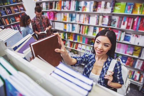Preview: Young people at the book shop