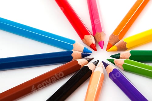 Preview: Multicolored pencils