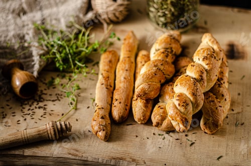 Preview: Homemade salted sticks