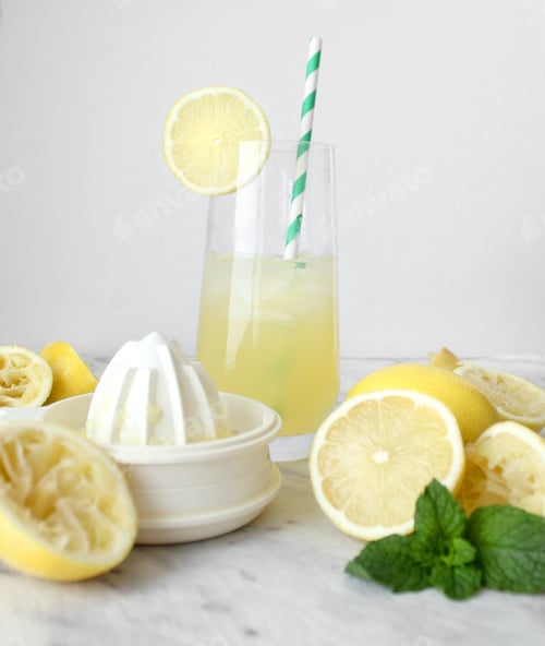 Preview: Fresh Lemonade with Mint and Juicer