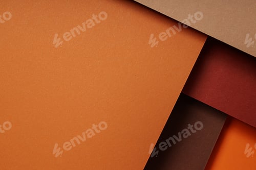 Preview: Mockup, abstraction, colorful colored paper, top view