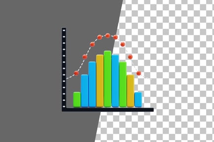 Preview: Histogram 3D Icon