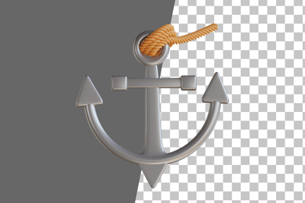 Preview: Anchor 3D Icon