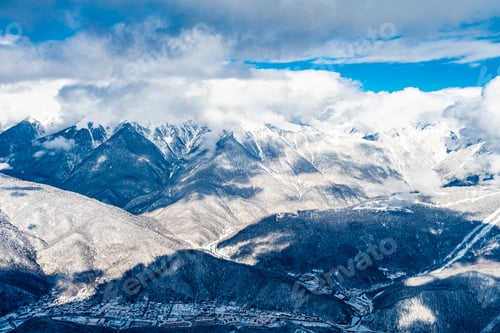 Preview: The Mountains In Krasnaya Polyana, Sochi, Russia