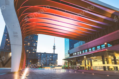 Preview: Skyscrapers and modern architecture in Vienna Austria