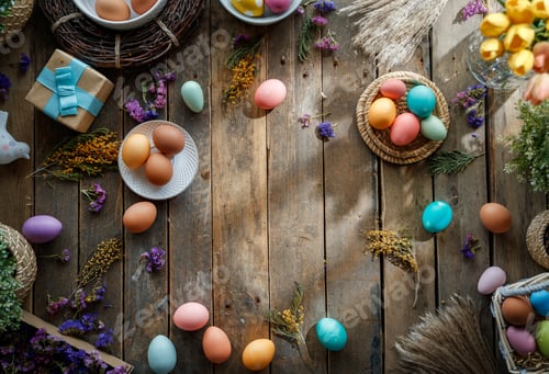 Preview: Easter holiday background