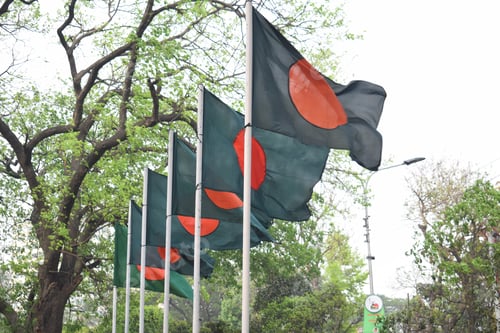 Preview: Beautiful waving flag of Bangladesh