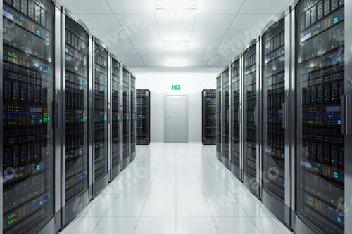 Preview: server room, data center, networking, database, computing, rack, big data