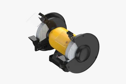 Preview: Dual Wheel Bench Grinder with Shields