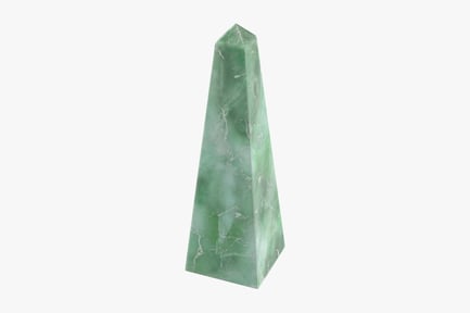 Preview: Emerald Green Crystal Obelisk