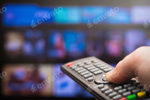 Preview: TV remote in hand