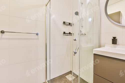 Preview: Sinks and shower cabin
