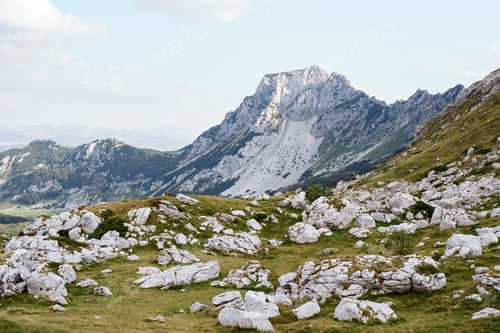 Preview: Stones on the Saddle Pass in Durmitor National Park