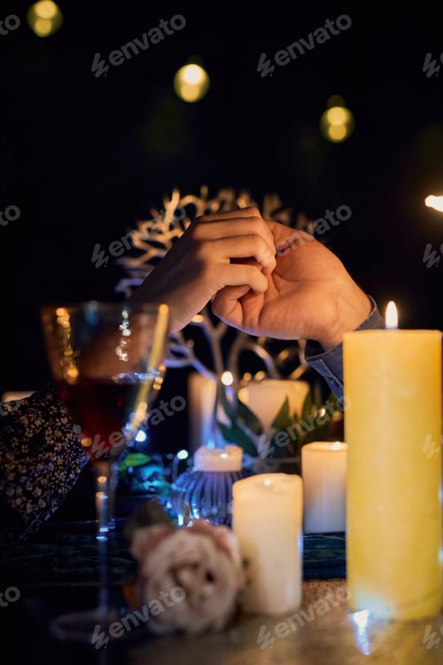 Preview: Intimate Candlelit Dinner for Two at a restaurant.