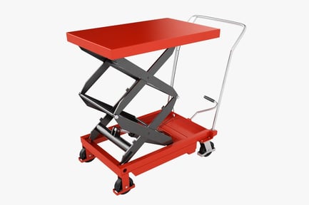 Preview: Industrial Mobile Hydraulic Lift Trolley