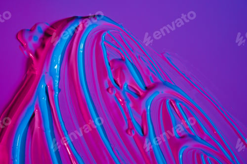 Preview: Puddle of neon paint