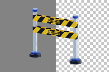 Preview: Barricade 3D Icon