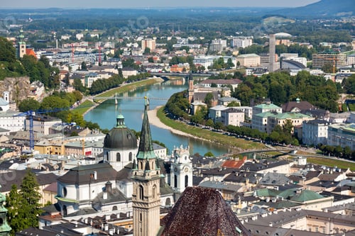 Preview: The old city of Salzburg, Austria