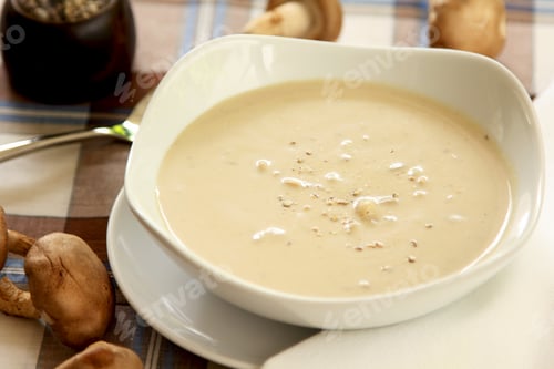 Preview: Mushroom with Job's tear soup