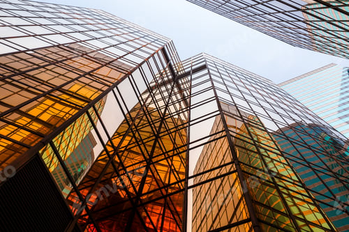 Preview: Office building from low angle