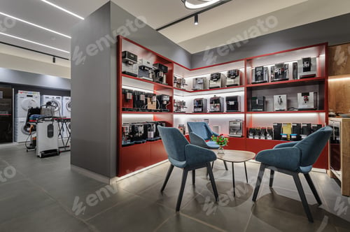 Preview: Premium home appliance store interior
