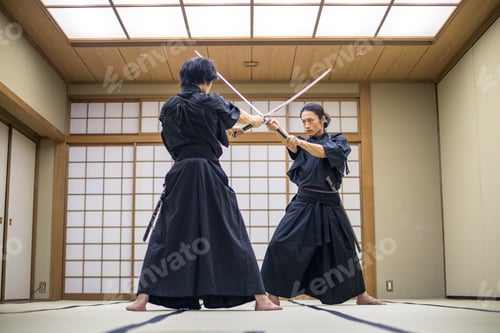 Preview: Samurai training in a traditional dojo in Tokyo