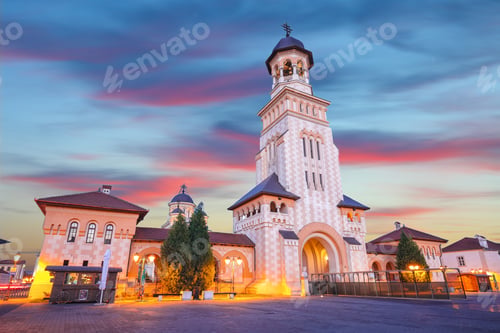 Preview: The Coronation Orthodox Cathedral and Roman Catholic cathedral in Fortress of Alba Iulia
