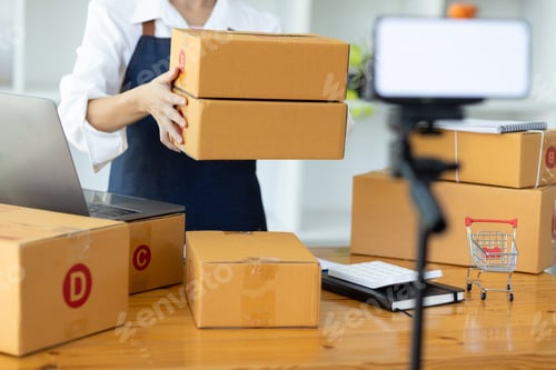 Preview: Small business owners selling online are livestreaming their sales to customers for delivery.