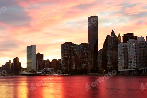 Preview: New York at sunset