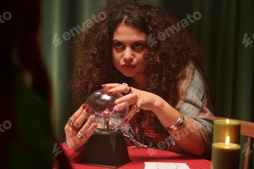 Preview: Mysterious Psychic with Crystal Ball