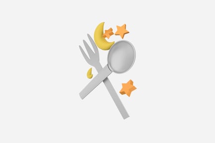 Preview: Spoon and Fork 3D Illustration