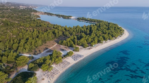Preview: Paragga beach. Halkidiki, Greece