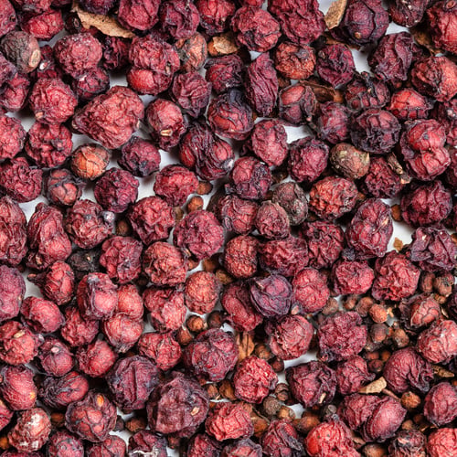 Preview: dried magnolia berries close up