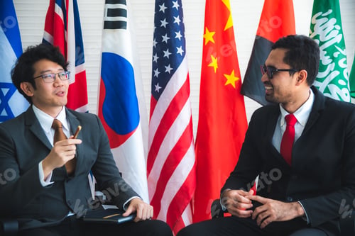 Preview: professional business team partnership meeting together with partner for cooperation success