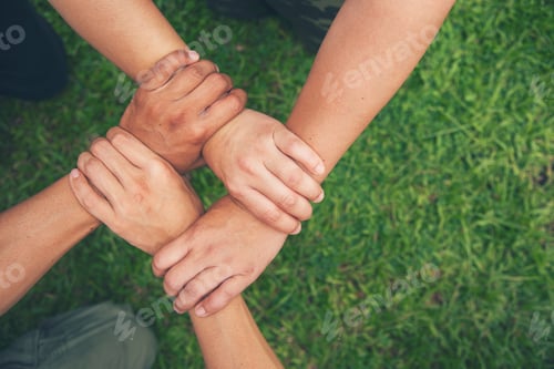Preview: Partner Business Trust Teamwork Partnership. Industry contractor fist bump dealing mission