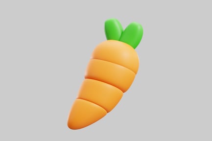 Preview: Cartoon carrot