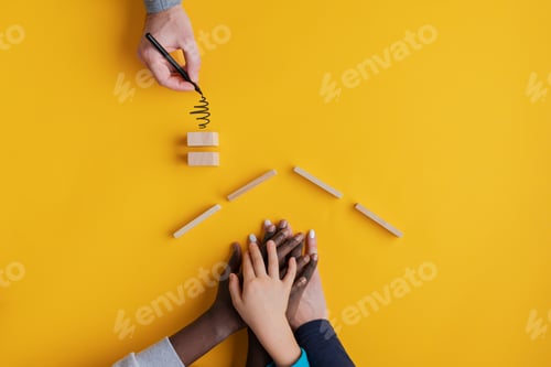 Preview: Conceptual image of family values and adoption.