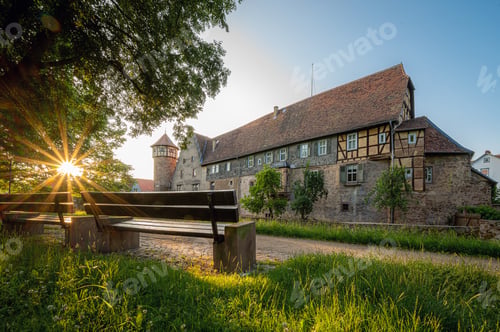 Preview: Michelstadt in the Odenwald is a beautiful old city in germany