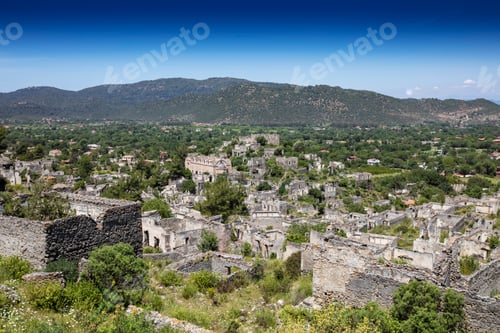Preview: Abandoned Village Kayakoy Ghost Town in Fethiye, Turkey
