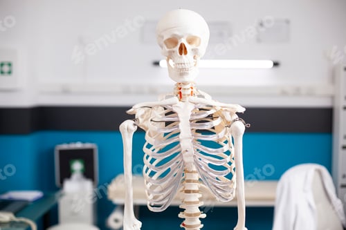 Preview: Skeleton stands ready for diagnosis