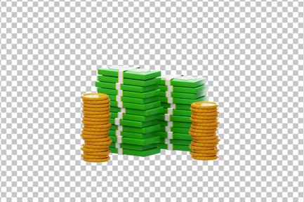 Preview: Financial Growth Money Increase 3D Icon