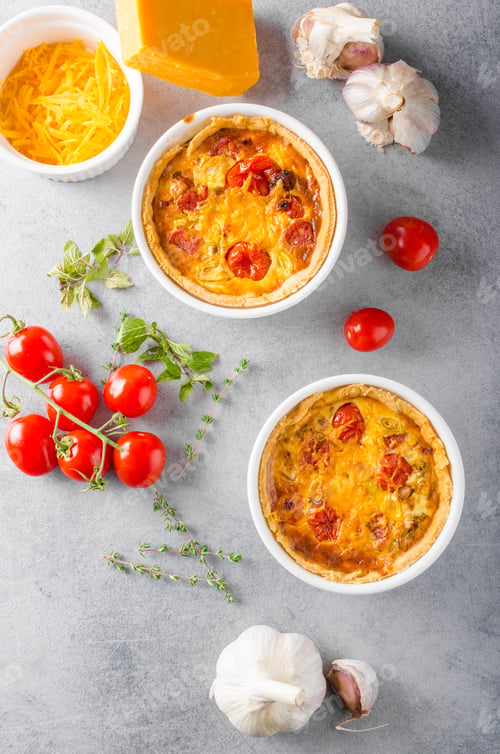 Preview: Mini quiche with sausage
