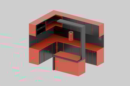 Preview: Kitchen Set Cabinet