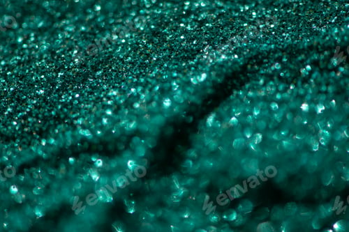 Preview: Shiny green glitter textured background